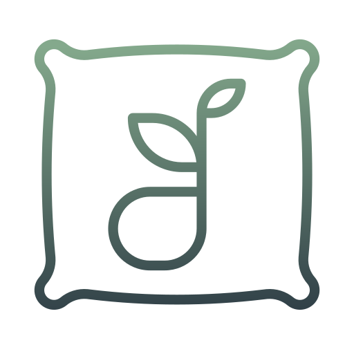 bolsa de semillas Generic gradient outline icono