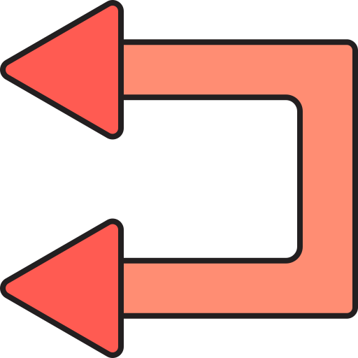 Left arrows Generic color lineal-color icon