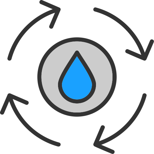 Reuse Generic color lineal-color icon