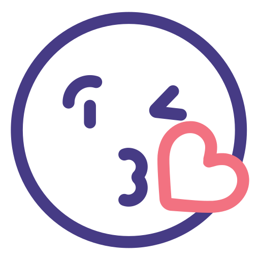 pocałunek Generic color outline ikona