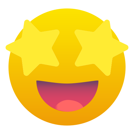 smiley Generic gradient fill icoon