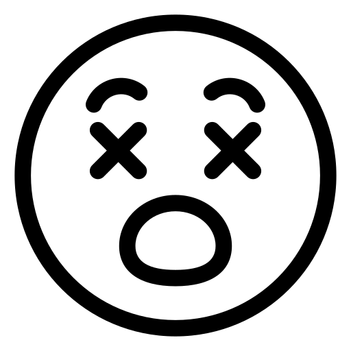 하품 Generic black outline icon