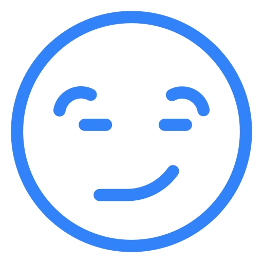 Smirk Generic color lineal-color icon