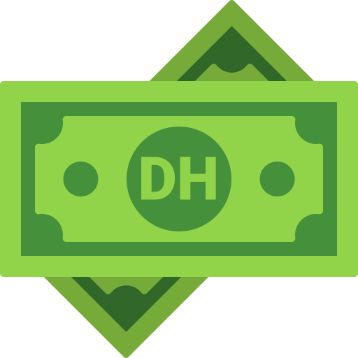 dirham Generic color fill icon