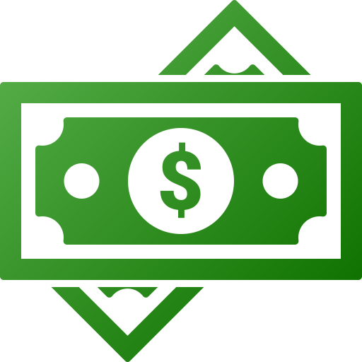 dollar Generic gradient fill icon