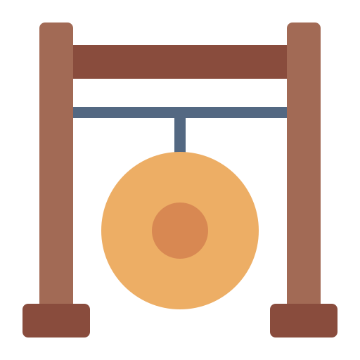 gong Generic color fill icon