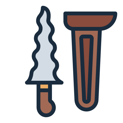 keris Generic color lineal-color icon