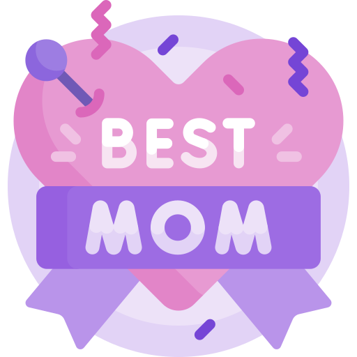 Лучшая мама Detailed Flat Circular Flat иконка