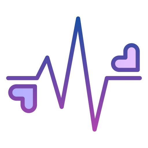 ritmo cardiaco Generic gradient lineal-color icono