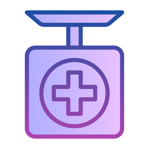 Weight scale Generic gradient lineal-color icon