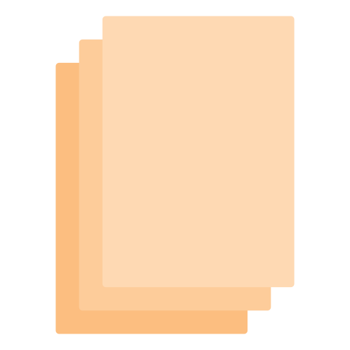 紙 Generic color fill icon
