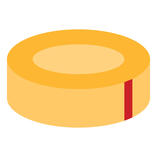 Sticky tape Generic color fill icon