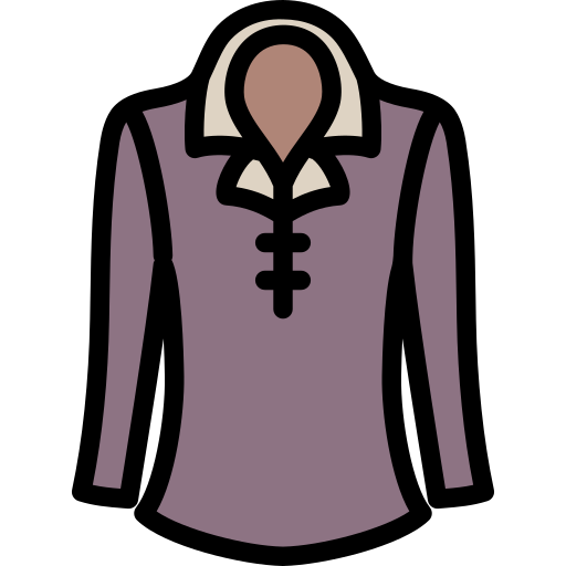 blusa Generic color lineal-color icono