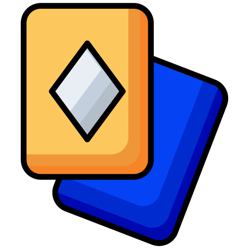 kaartspel Generic color lineal-color icoon