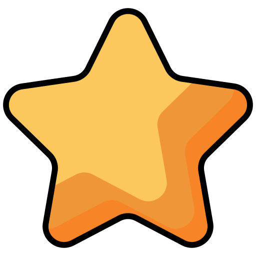 estrella Generic color lineal-color icono