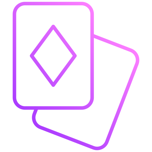 Card game Generic gradient outline icon