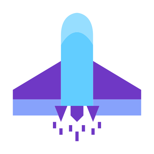 로켓 과학 Generic color fill icon