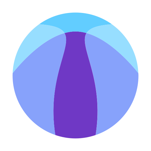 지구 Generic color fill icon