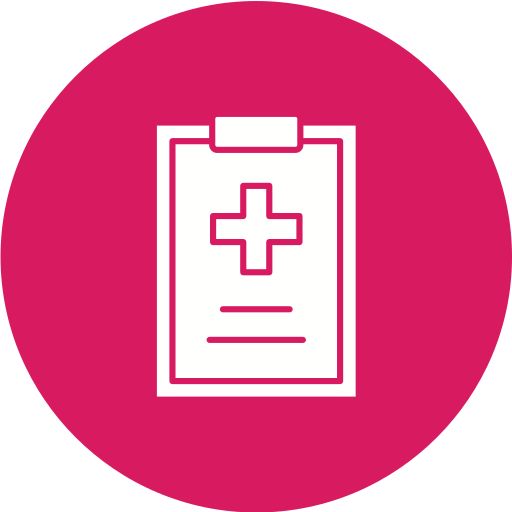 Medical report Generic color fill icon