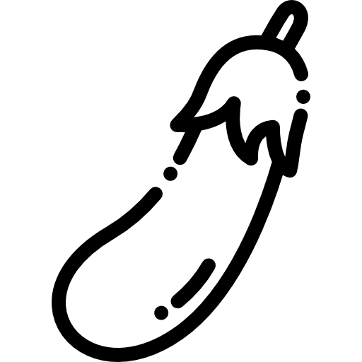 ナス Detailed Rounded Lineal icon