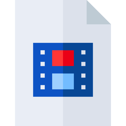 Видео файл Basic Straight Flat иконка