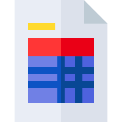 송장 Basic Straight Flat icon