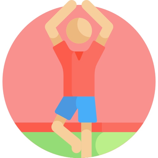 yoga Detailed Flat Circular Flat icono