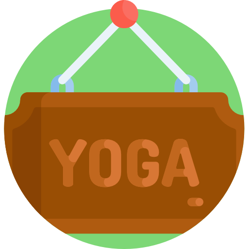 yoga Detailed Flat Circular Flat icon