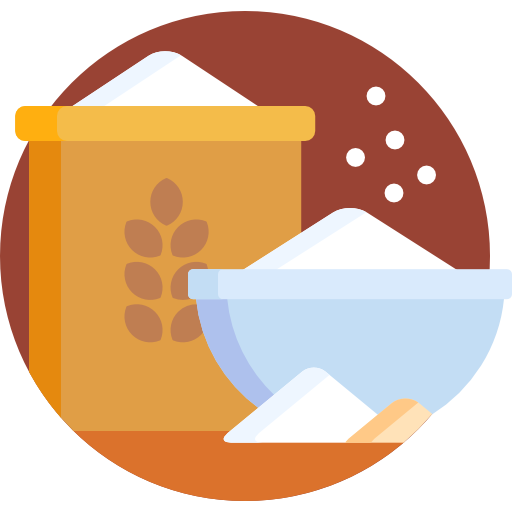 Flour Detailed Flat Circular Flat icon