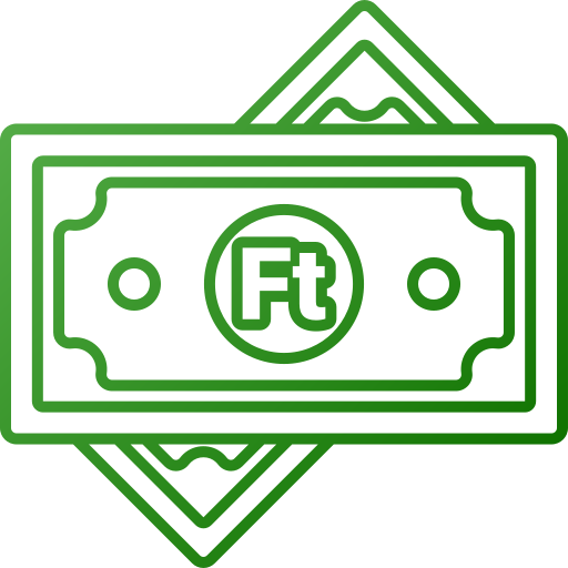 forint Generic gradient outline ikona