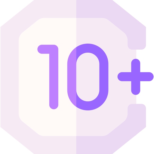 10 Basic Rounded Flat icona