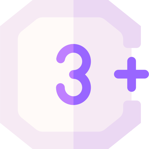 3 Basic Rounded Flat icon