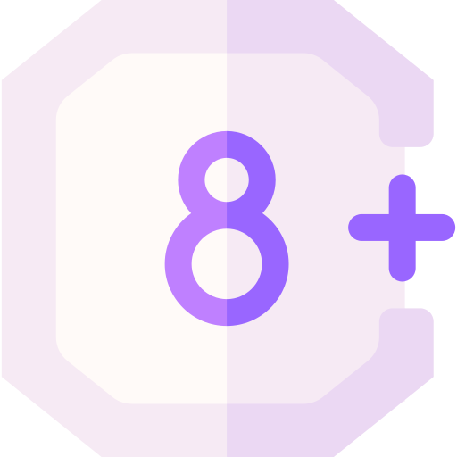 8 Basic Rounded Flat иконка