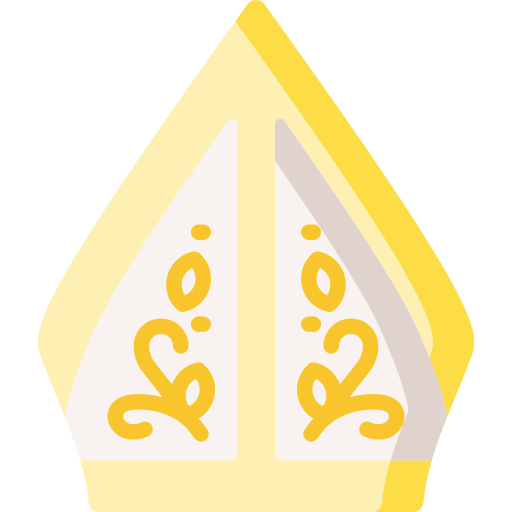 Pope crown Special Flat icon