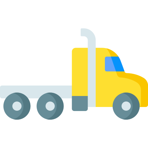 Semi truck Special Flat icon