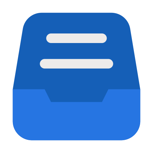 Inbox Generic color fill icon