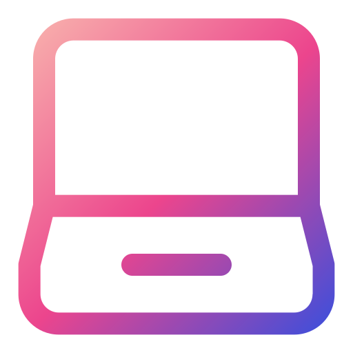 Laptop Generic gradient outline icon