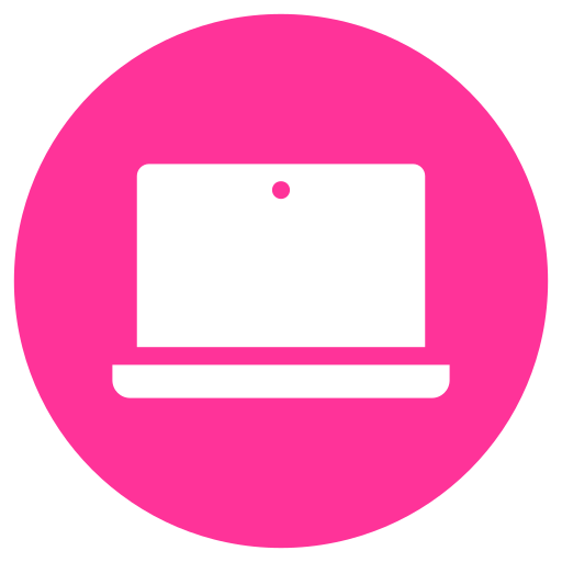 laptop Generic color fill ikona