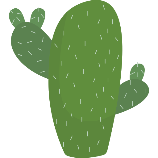 cactus Generic color fill icona