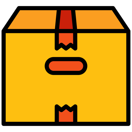 Cardboard Generic color lineal-color icon
