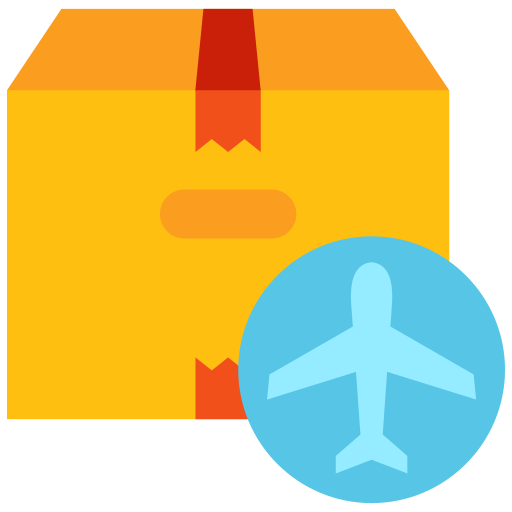 Air Freight Generic color fill icon