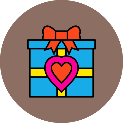 Gift Generic color lineal-color icon