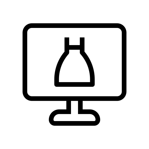 klamottenladen Generic black outline icon