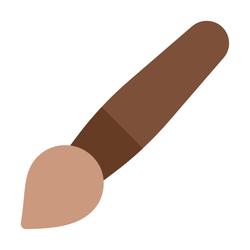 Paintbrush Generic color fill icon