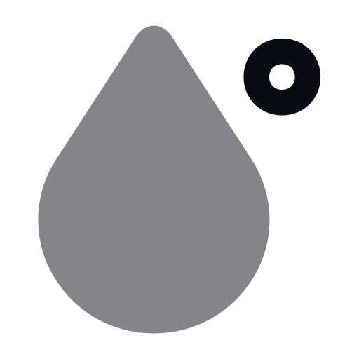 temperatura wody Generic color fill ikona