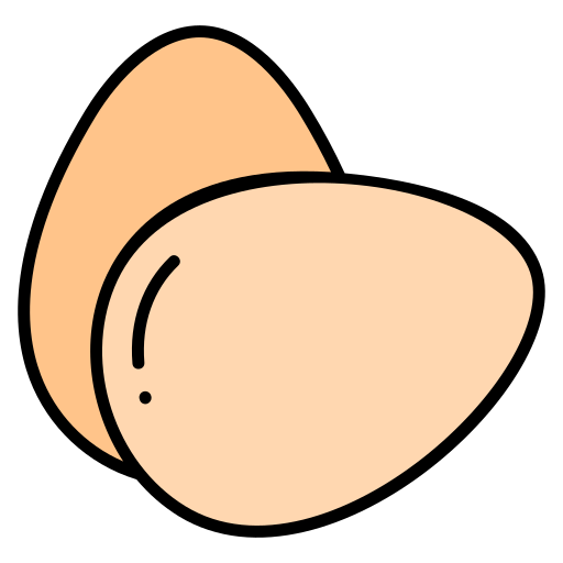 Egg Generic color lineal-color icon