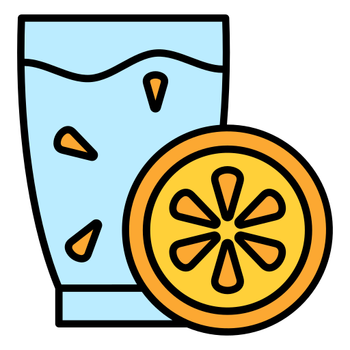 オレンジジュース Generic color lineal-color icon