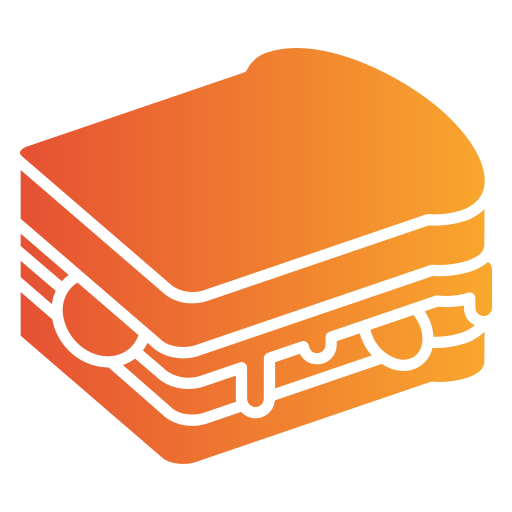 sandwich Generic gradient fill icoon