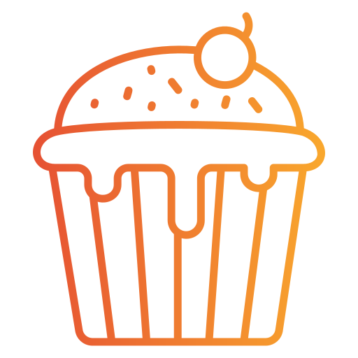 cupcake Generic gradient outline icon