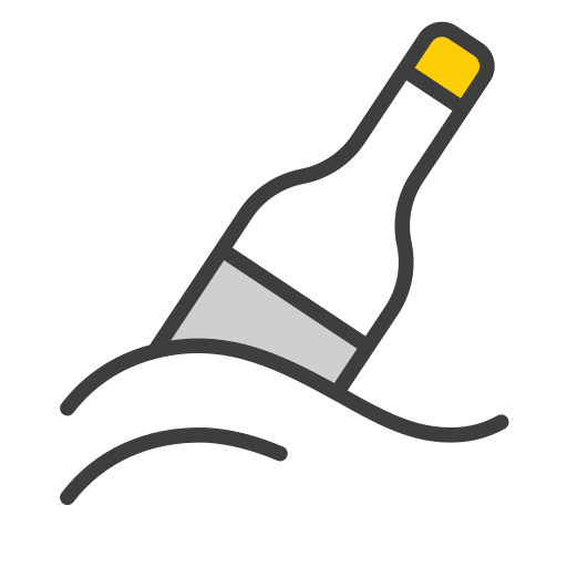 Bottle Generic color lineal-color icon